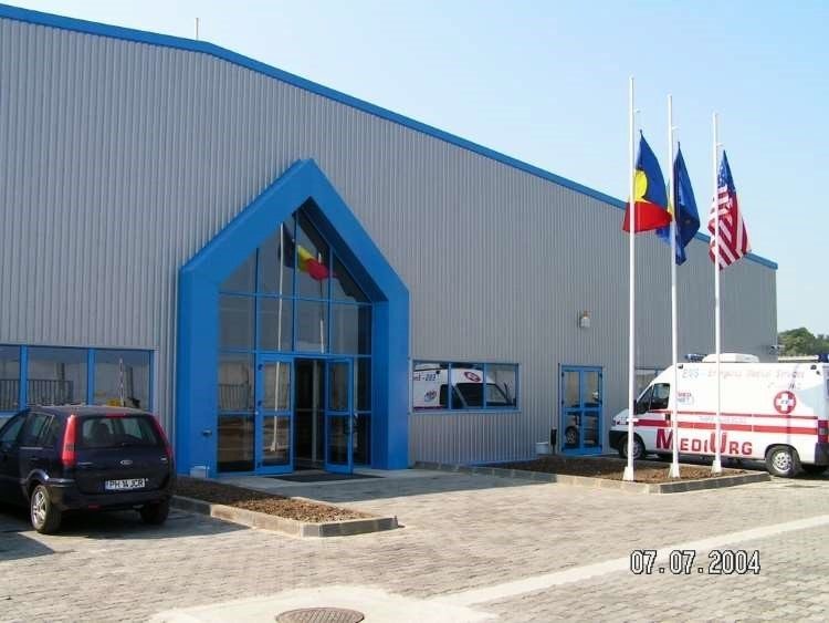 Industrial facility entrance